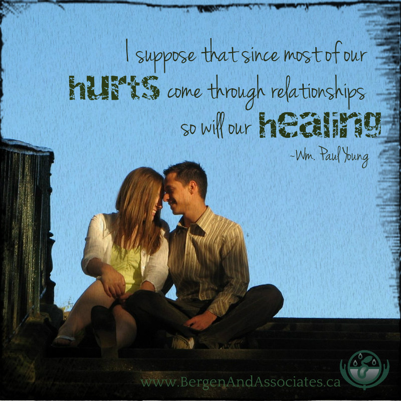 I suppose that since most of our hurts come through relationships so will our hearing  A quote by Paul Young